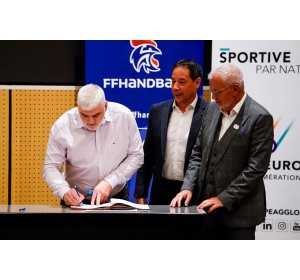 Signature Convention TIBY2024 I Maison du Handball